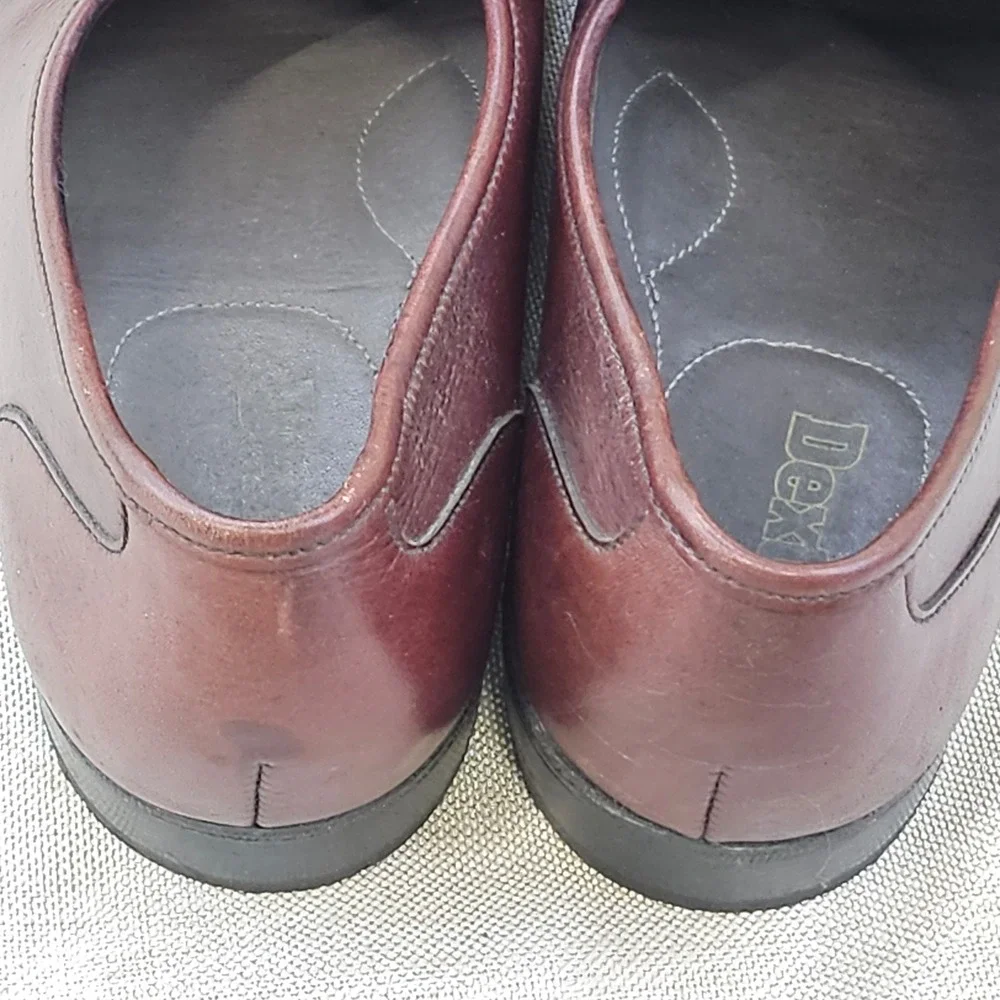 Dexter USA Select Burgundy Leather Penny Loafer Shoes Mens‎ Size 10.5 N 521787